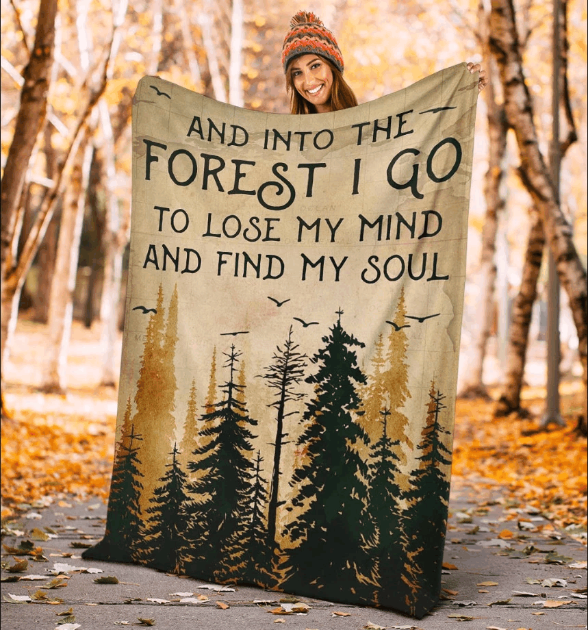 Happy Camping Picnic Sherpa Fleece Blanket