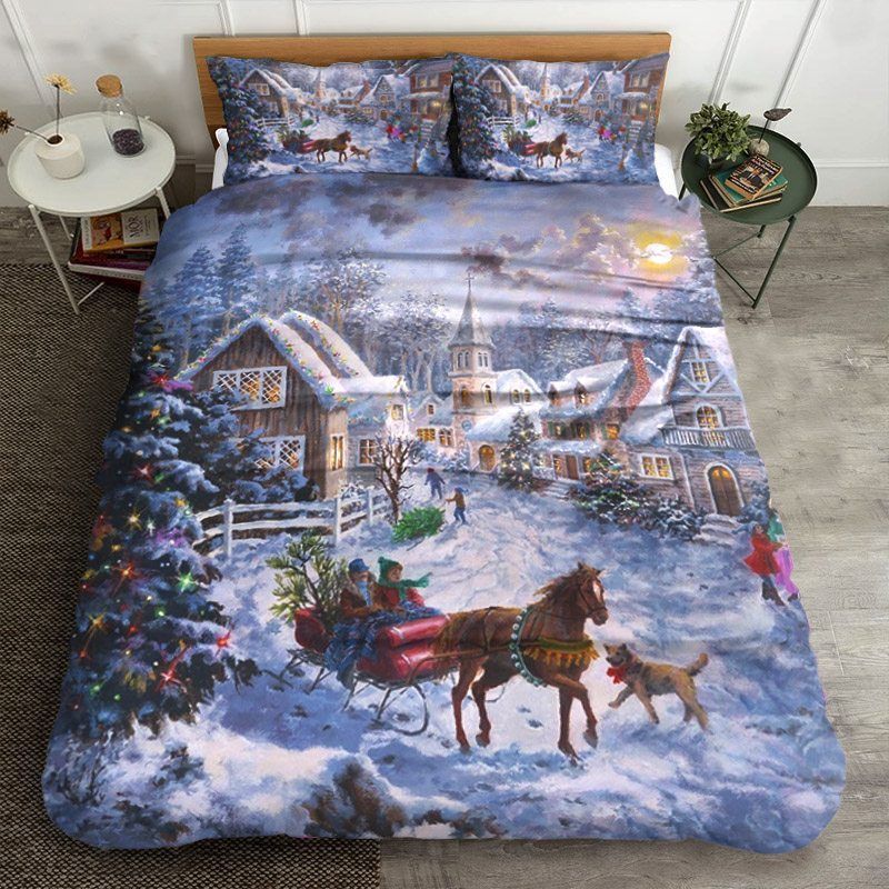 Happy Christmas Bedding Set