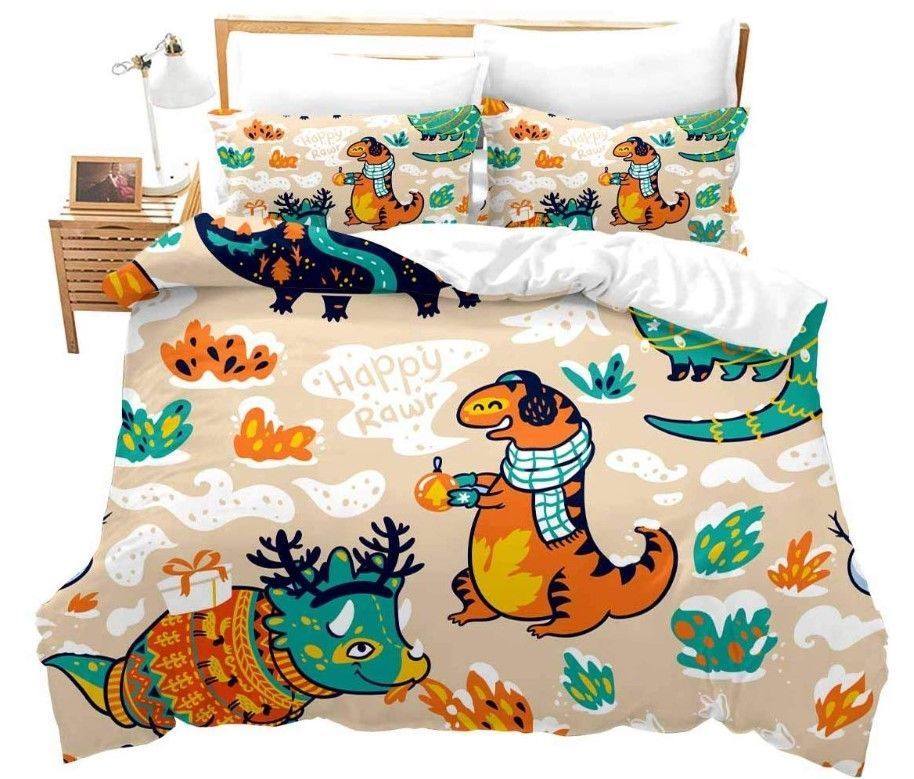 Happy Dinosaur Bedding Set