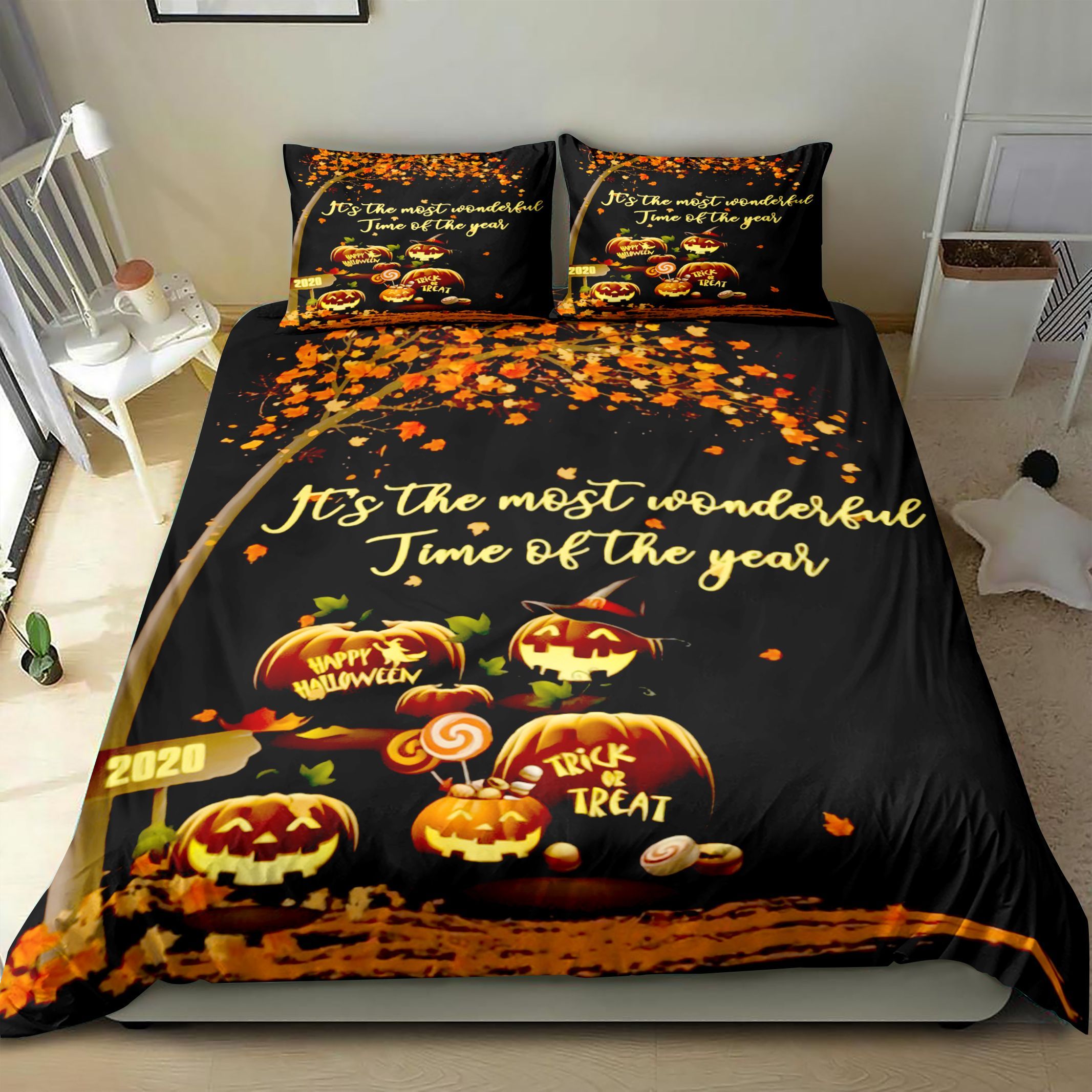 Happy Halloween Bedding Set