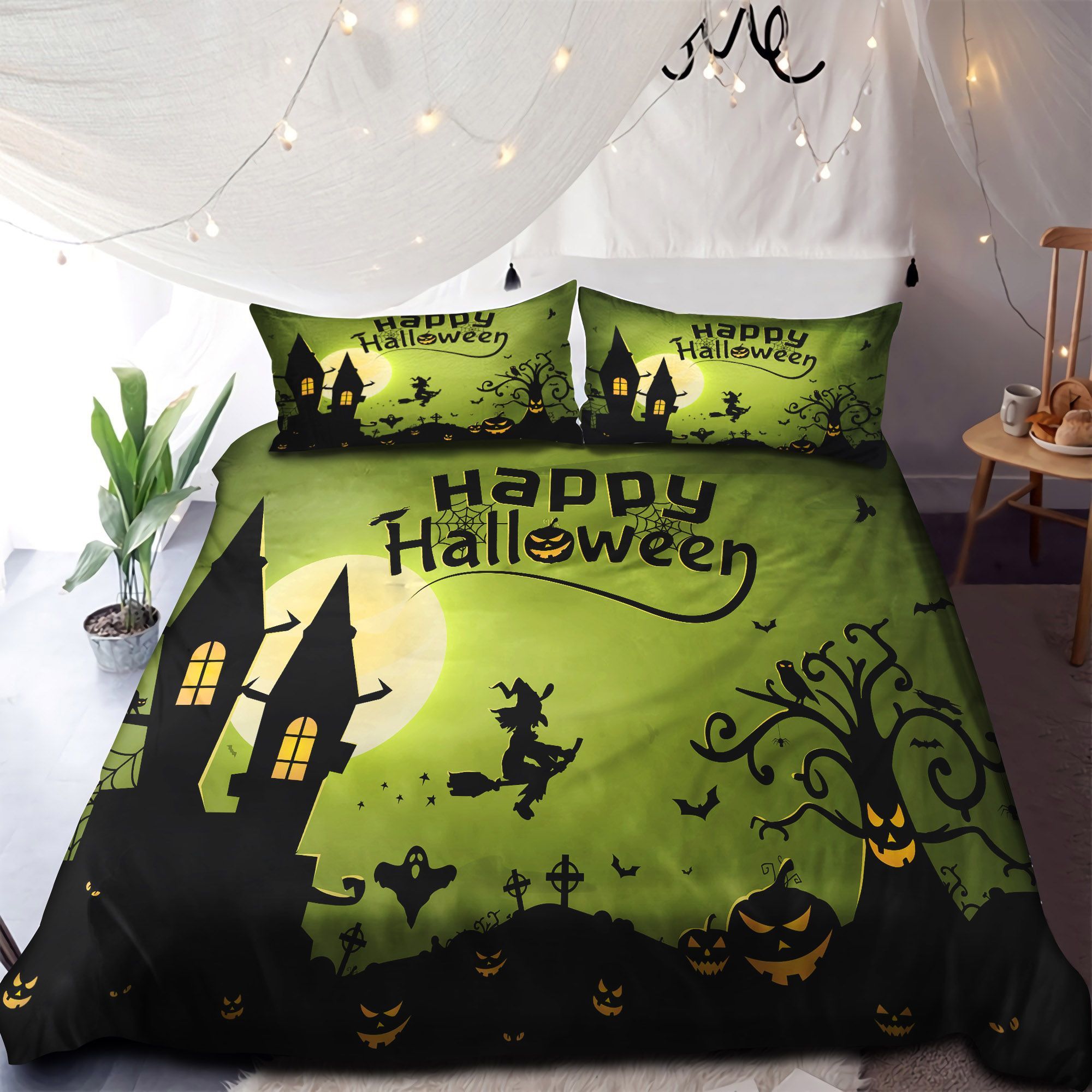 Happy Halloween Bedding Set