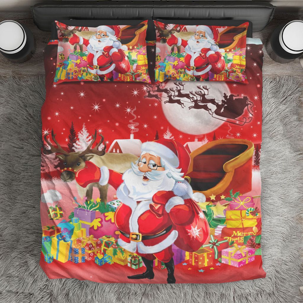 Happy Santa Claus Bedding Set