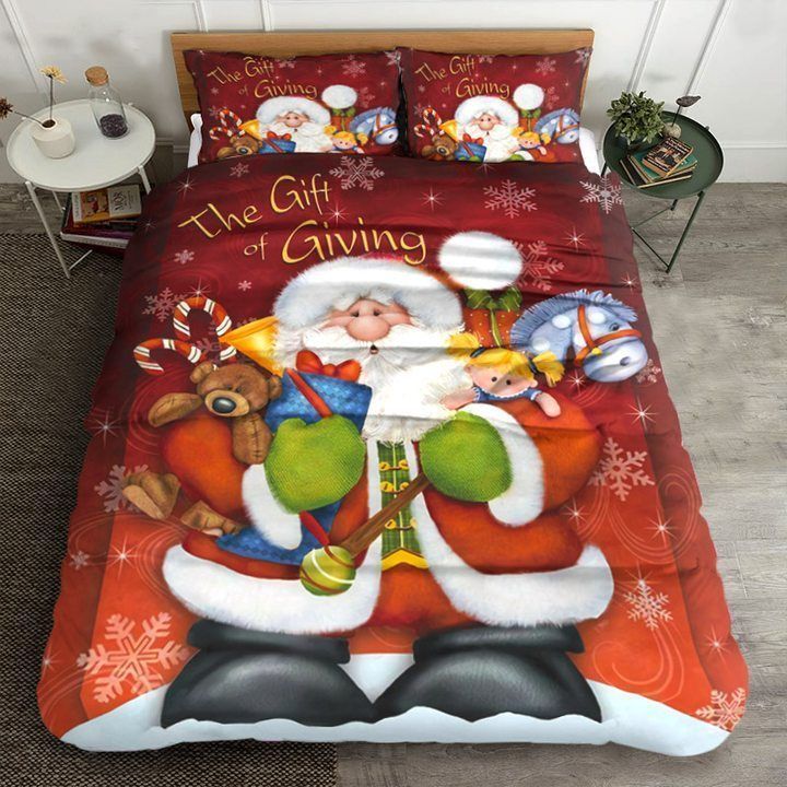 Happy Santa Claus Bedding Set