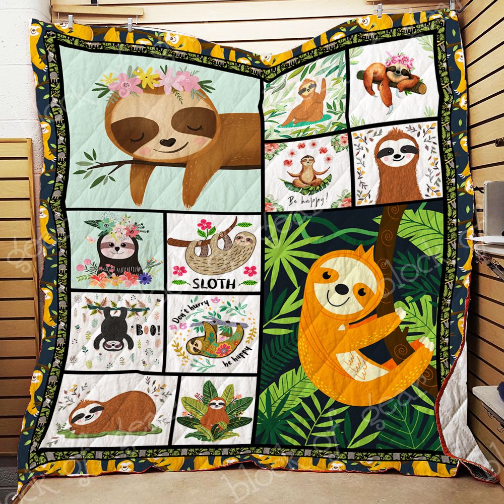 Happy Sloths Quilt Dh502 Dhc11123630Dd