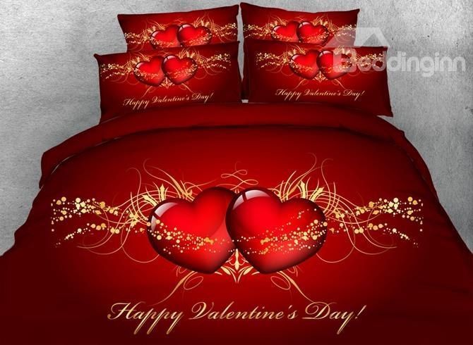 Happy Valentine’s Bedding Set