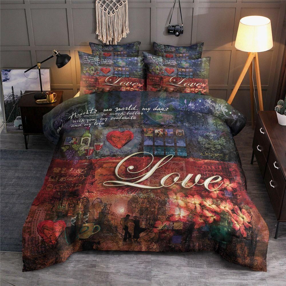 Happy Valentines Day My Love Bedding Set