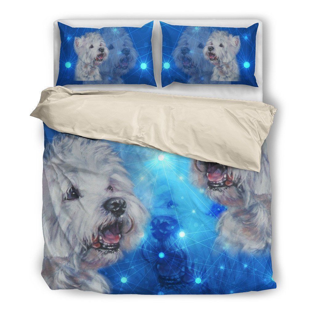 Happy Westie Bedding Set