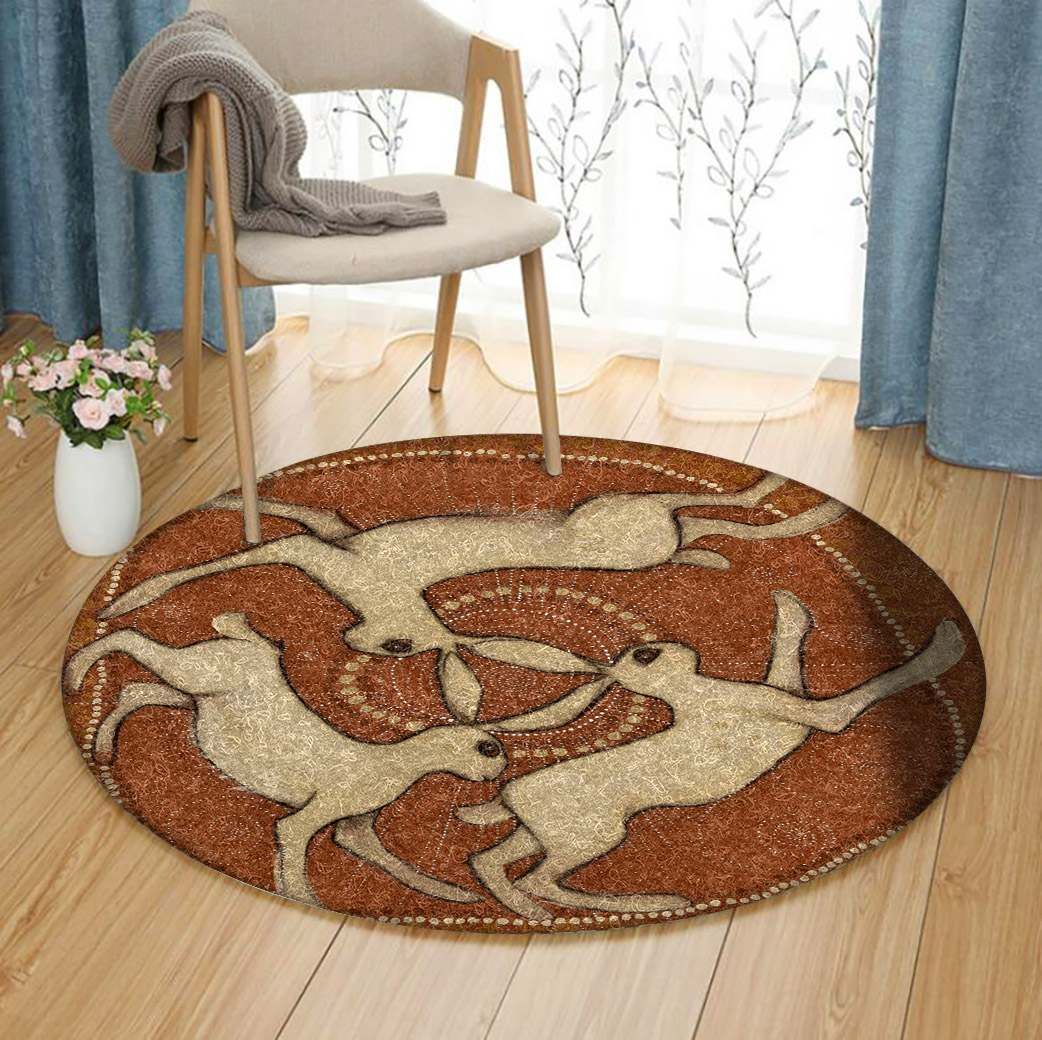Hare Round Carpet