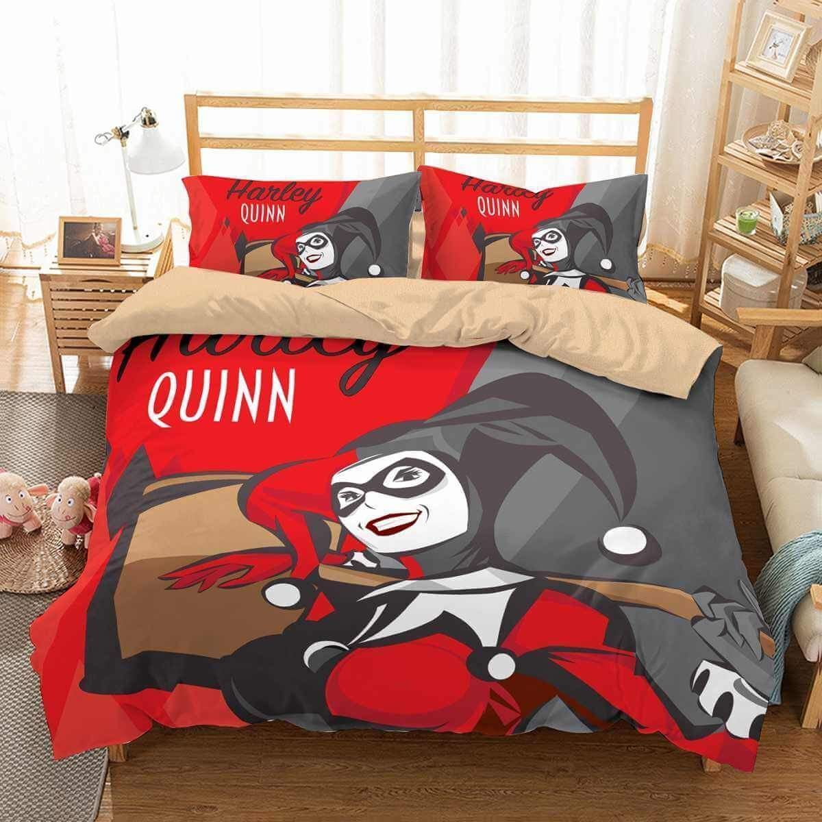 Harley Quinn Bedding Set