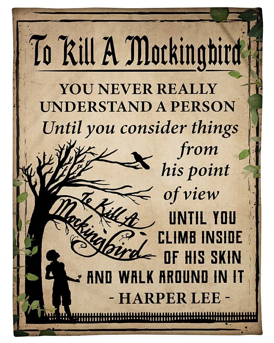 Harper Life To Kill A Mockingbird Fleece Blanket Fleece Blanket