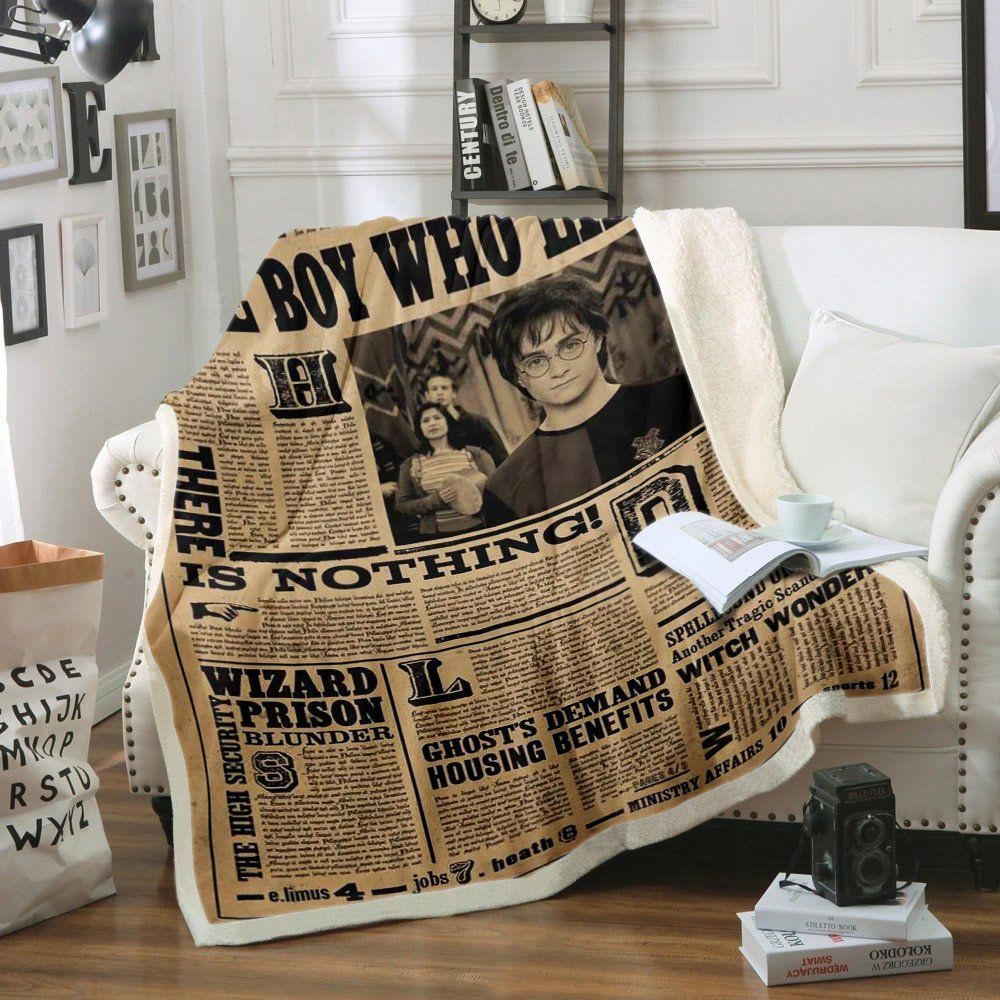 Harry-Potter 9 Sherpa Fleece Blanket