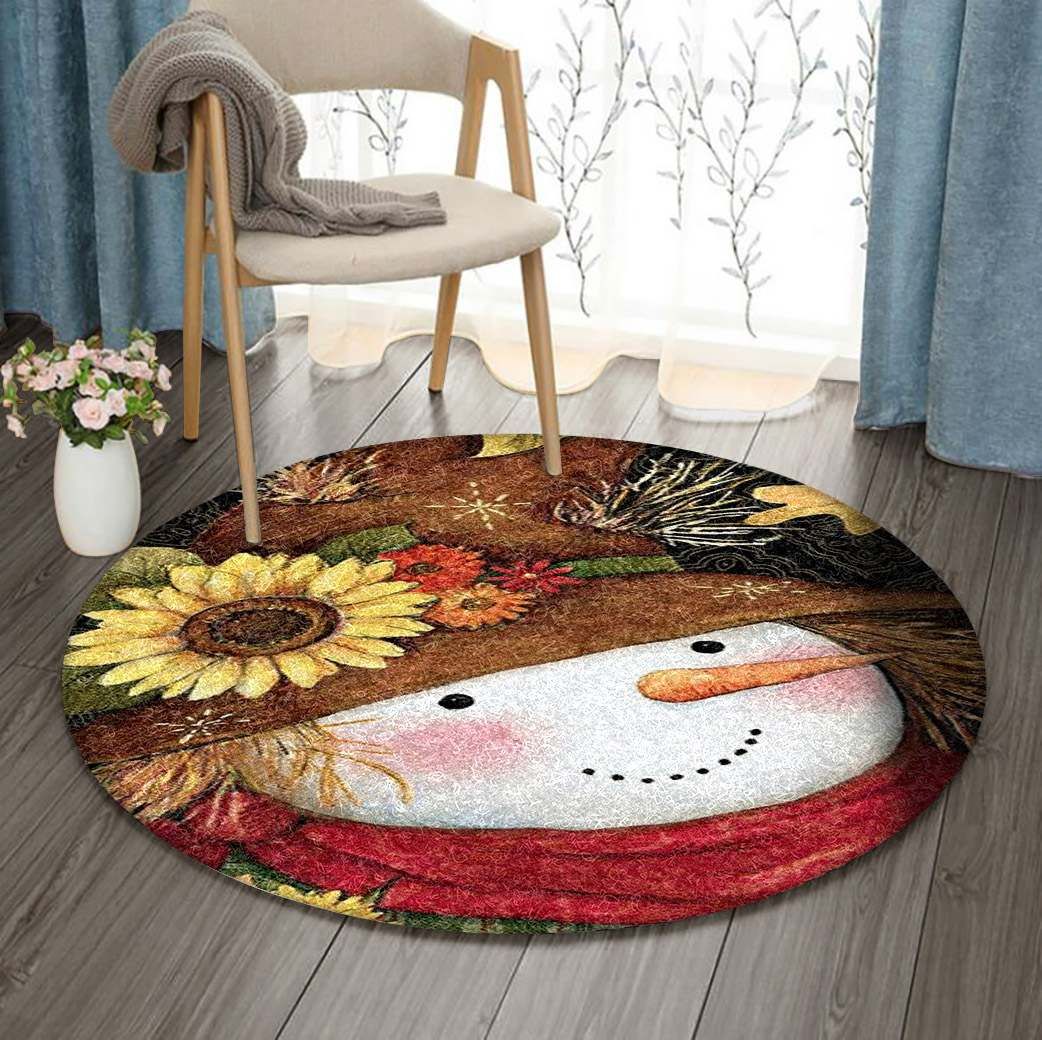 Harvest Round Carpet