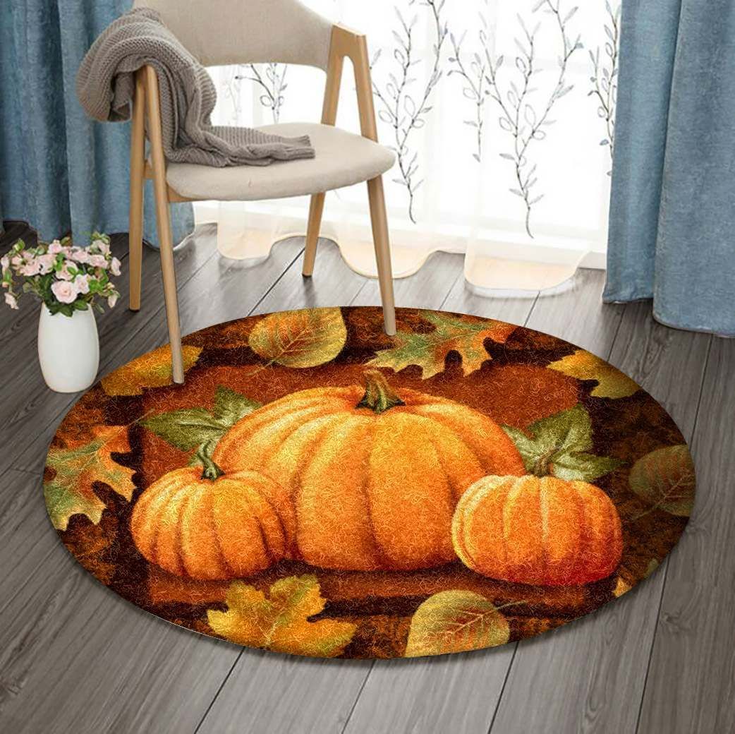 Harvest Round Carpet