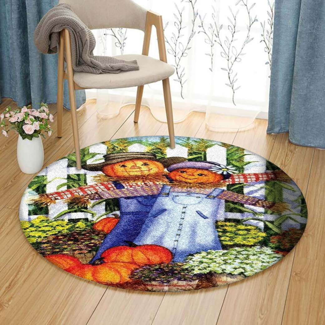 Harvest Round Carpet
