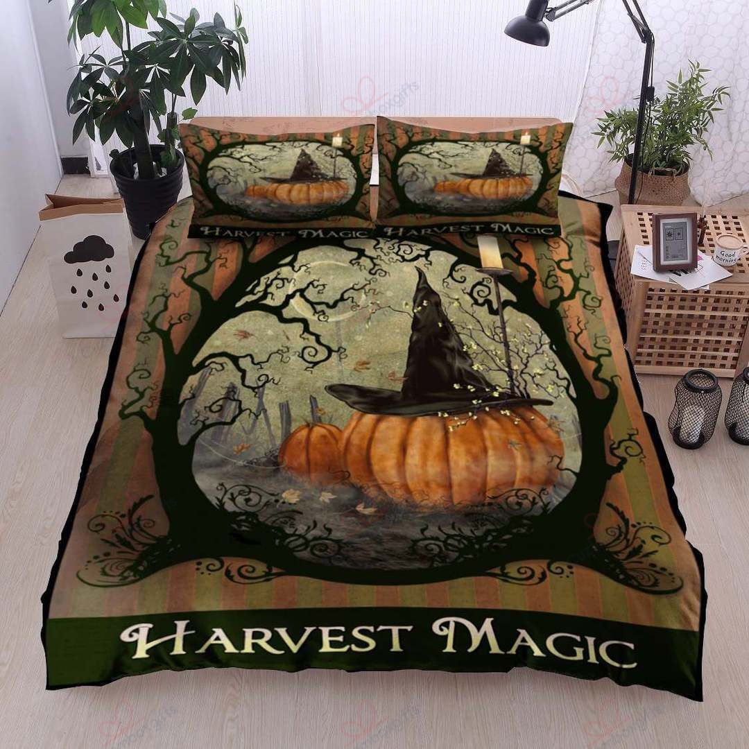 Harvest Magic Halloween Printed Bedding Set