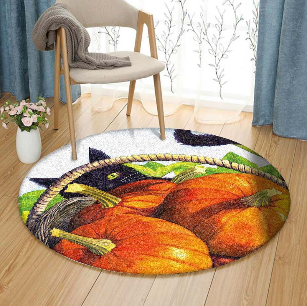 Harvest Round Carpet