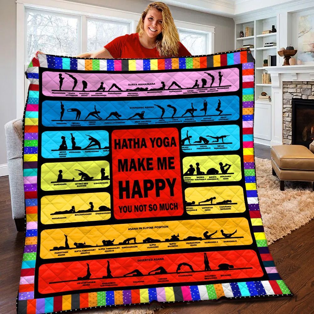 Hatha Yoga Quilt Blanket BBB200233HT
