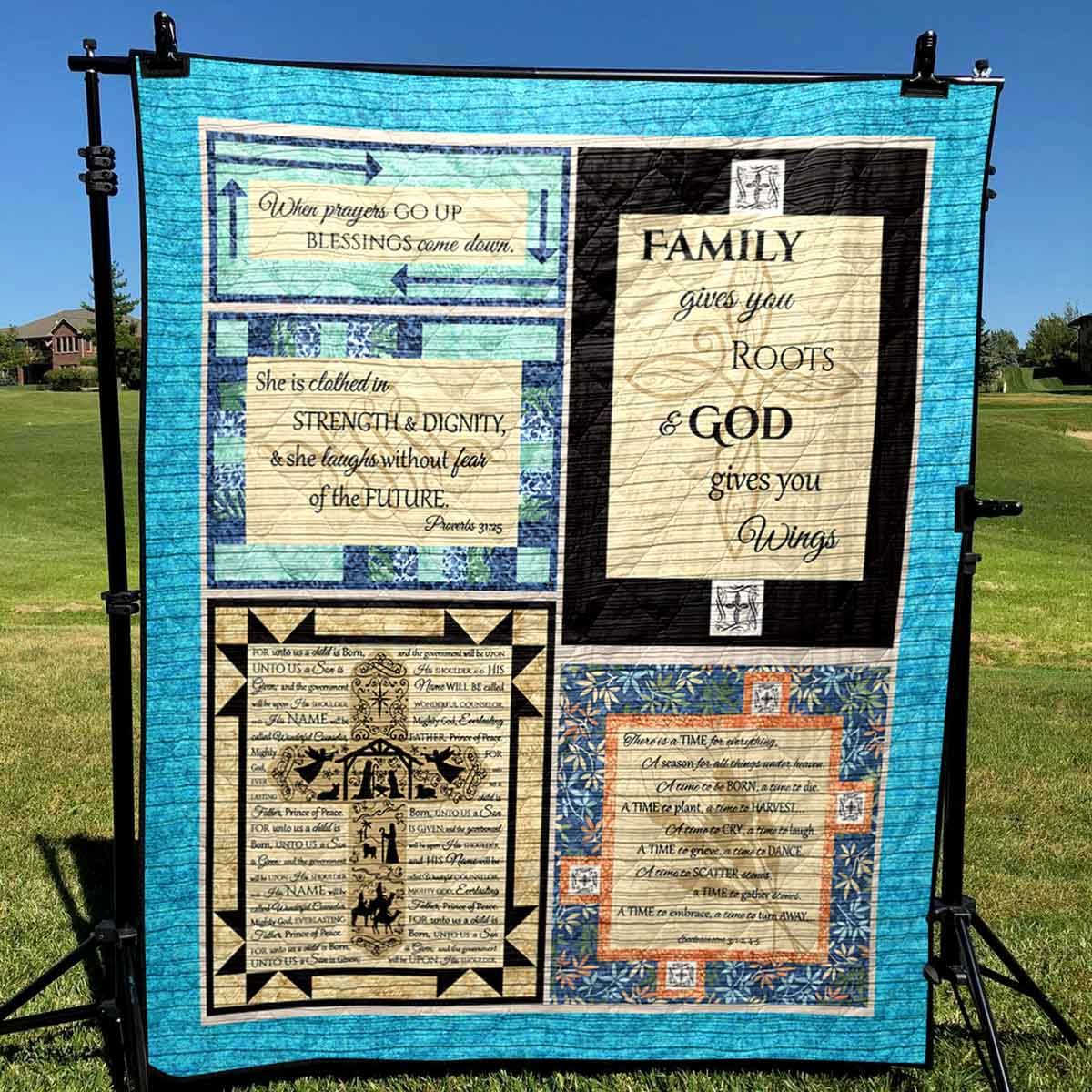 Have Faith PKT200628 Quilt Blanket