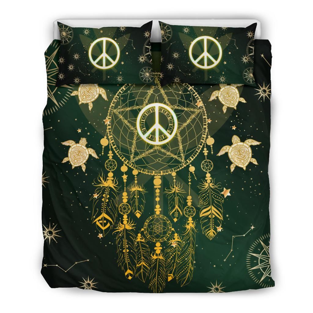 Hawaii Dream Catcher Peace Style Galaxy Bedding Set