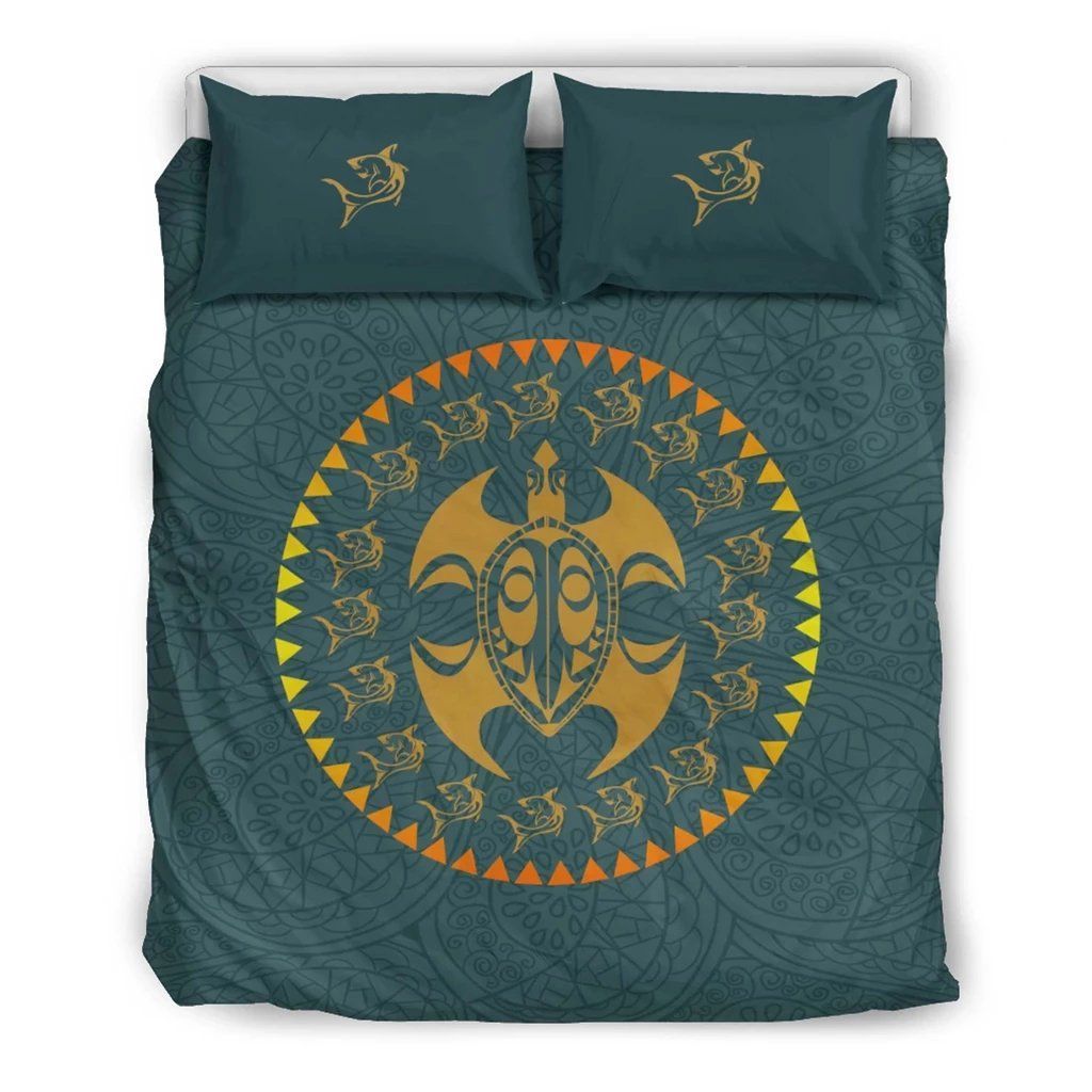 Hawaii Gold Turtle Bedding Set