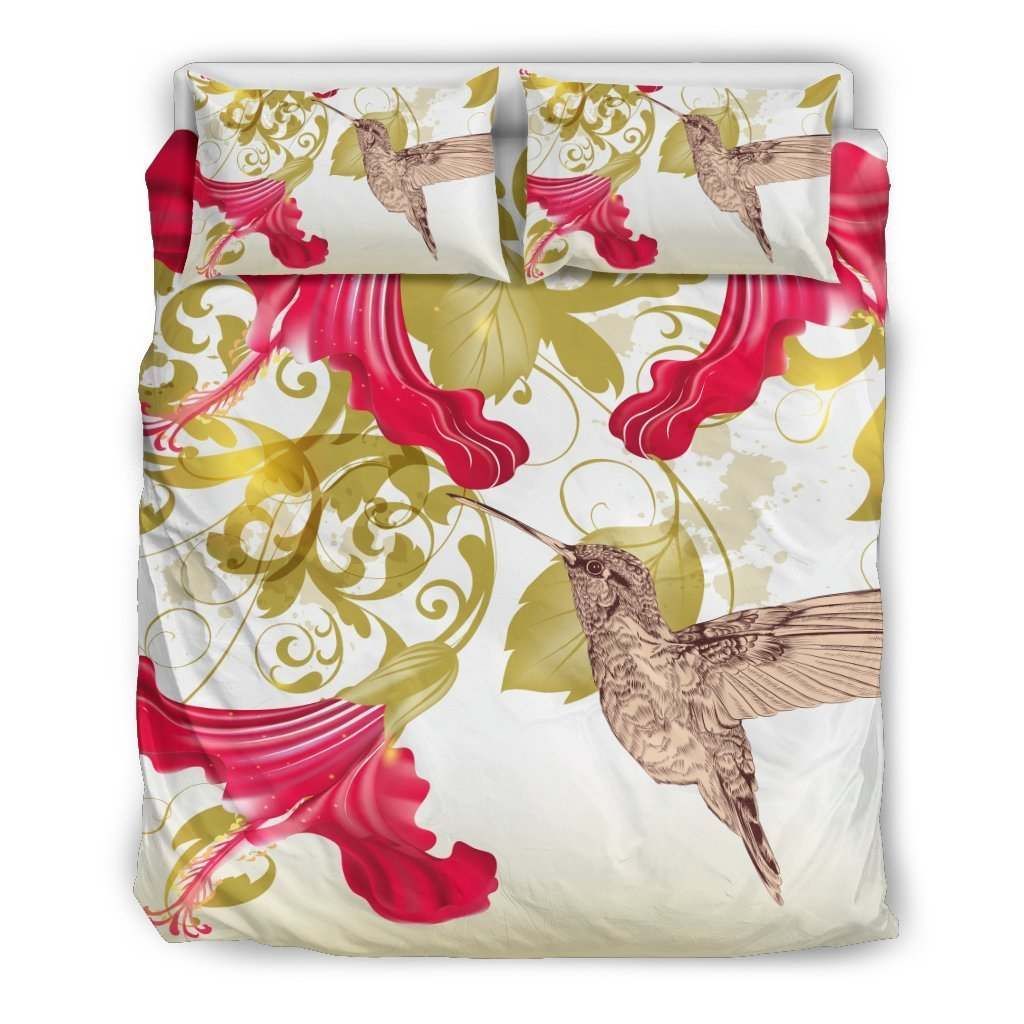 Hawaii Humming Bird & Hibiscus Bedding Set