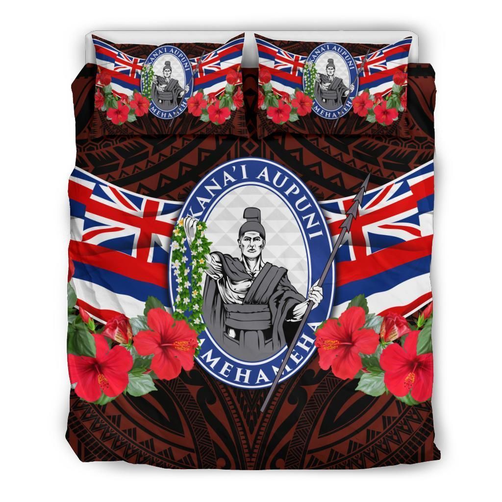 Hawaii Kana’i Aupuni Kamehameha Bedding Set