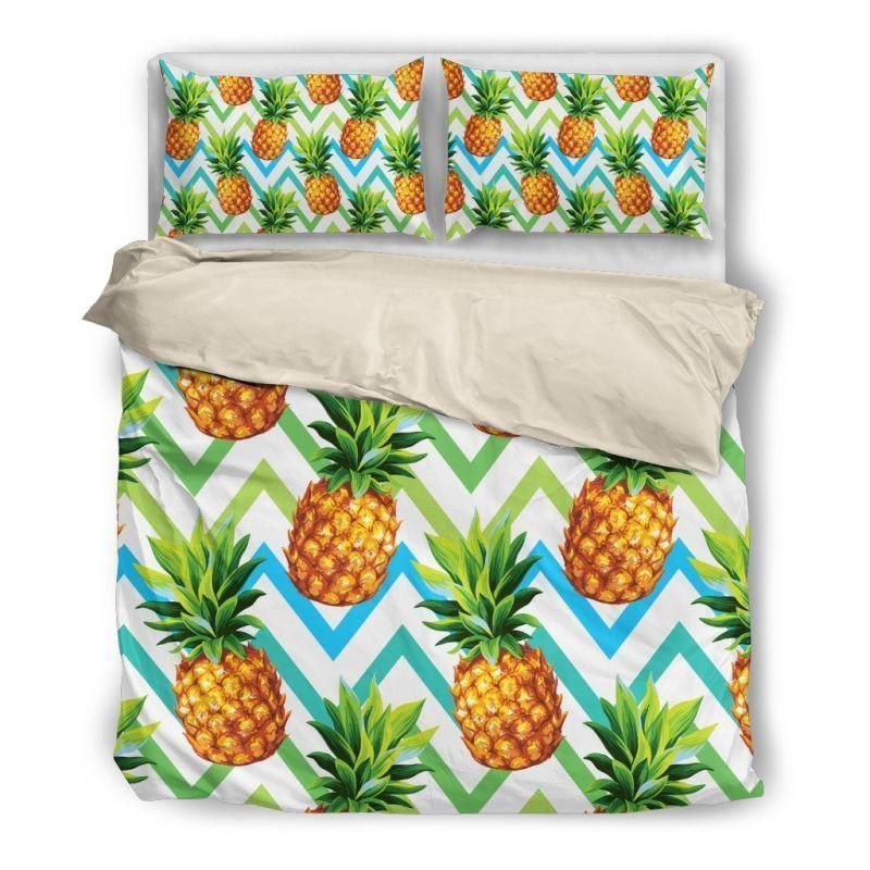 Hawaii Pineapple Bedding Set