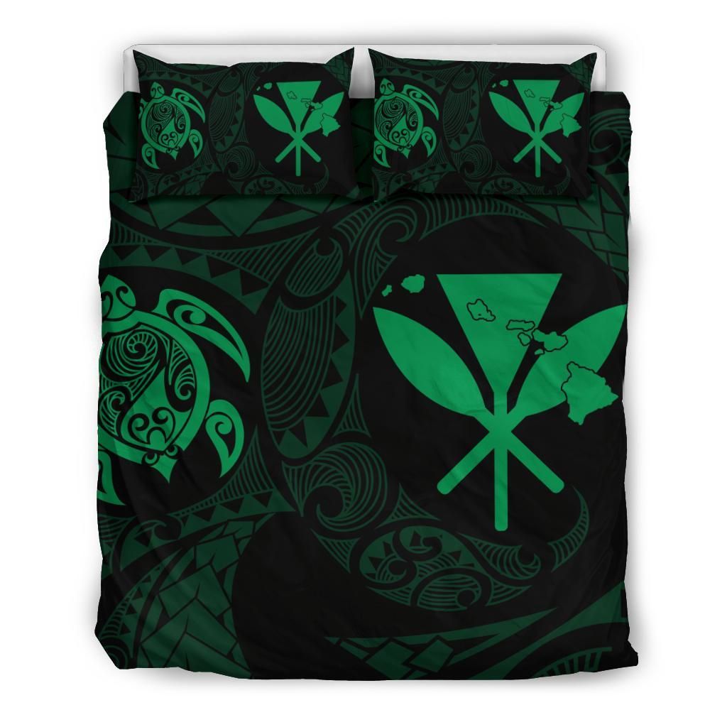 Hawaii Polynesian Kanaka Turtle Bedding Set