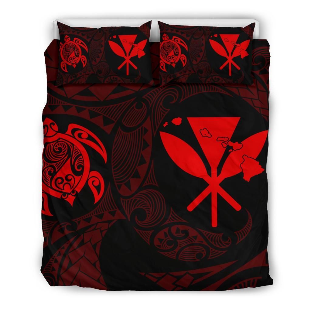 Hawaii Polynesian Kanaka Turtle Bedding Set