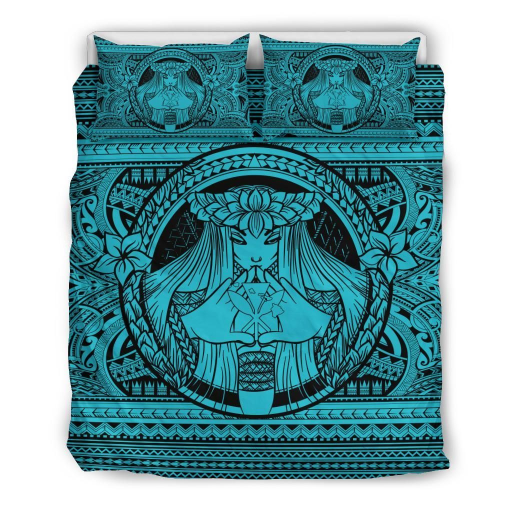 Hawaii Polynesian Pele Kanaka Bedding Set