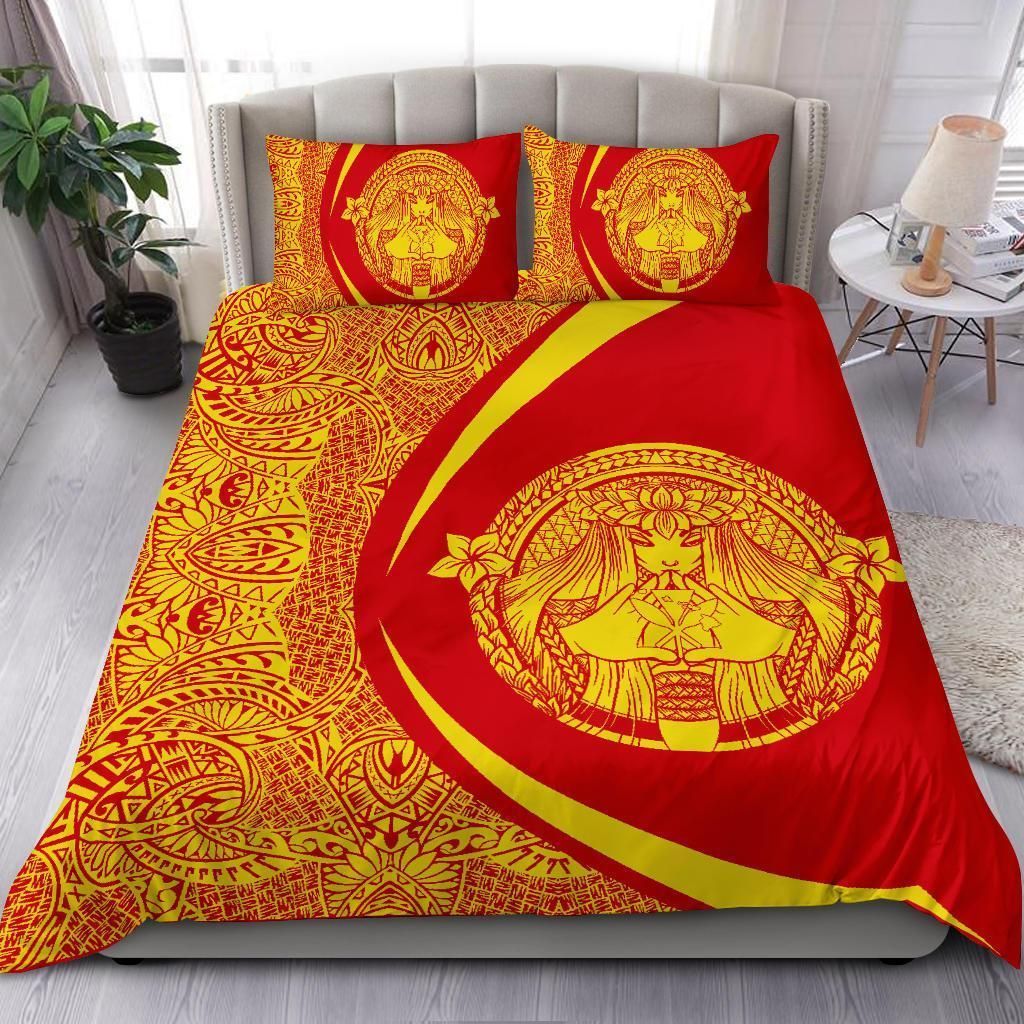 Hawaii Polynesian Pele Kanaka Bedding Set