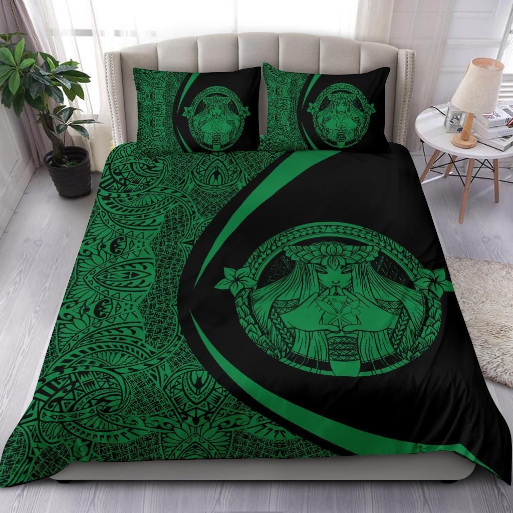 Hawaii Polynesian Pele Kanaka Bedding Set