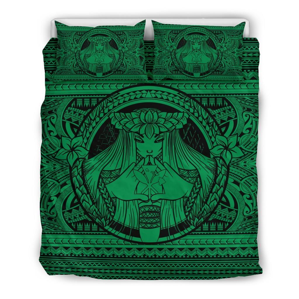 Hawaii Polynesian Pele Kanaka Bedding Set