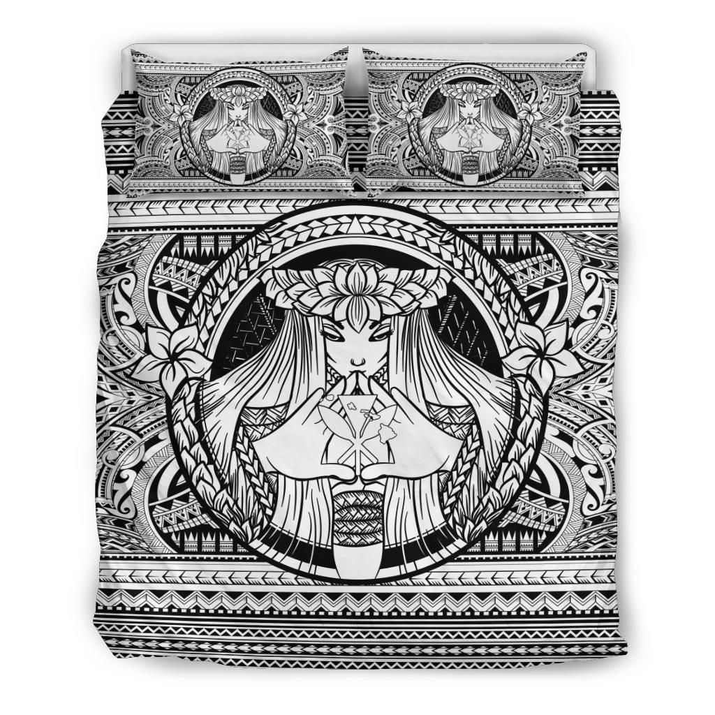 Hawaii Polynesian Pele Kanaka Bedding Set
