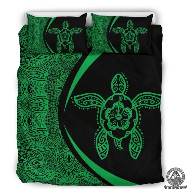 Hawaii Polynesian Turtle Bedding Set