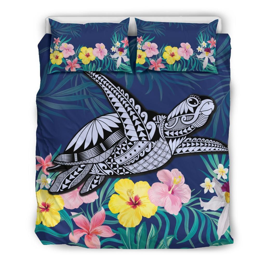 Hawaii Tropical Turtle Bedding Set