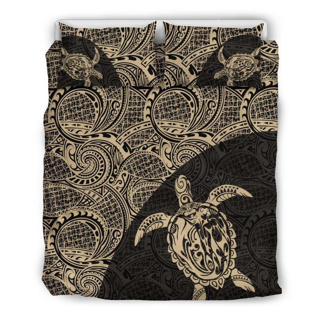 Hawaii Turtle Mermaid Polynesian Bedding Set