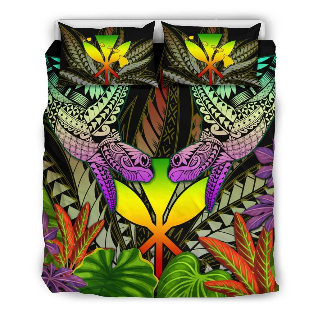 Hawaii Turtle Polynesian Tropical Bedding Set