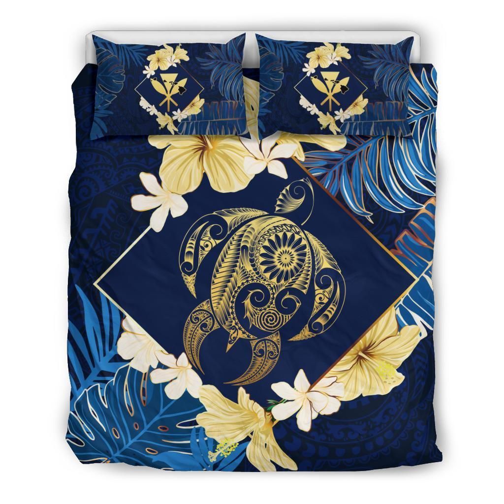 Hawaii Turtle Tropical Taha Style Bedding Set