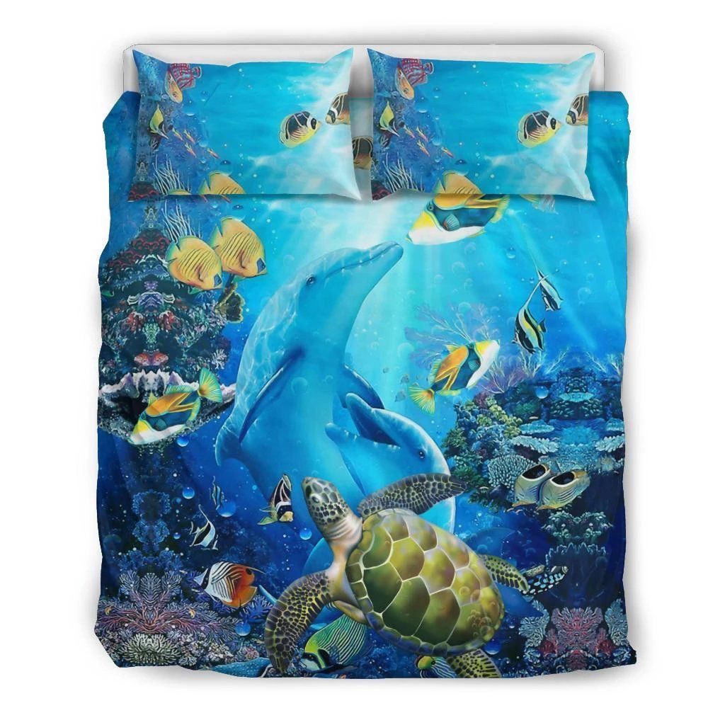 Hawaiian Animal Ocean Bedding Set