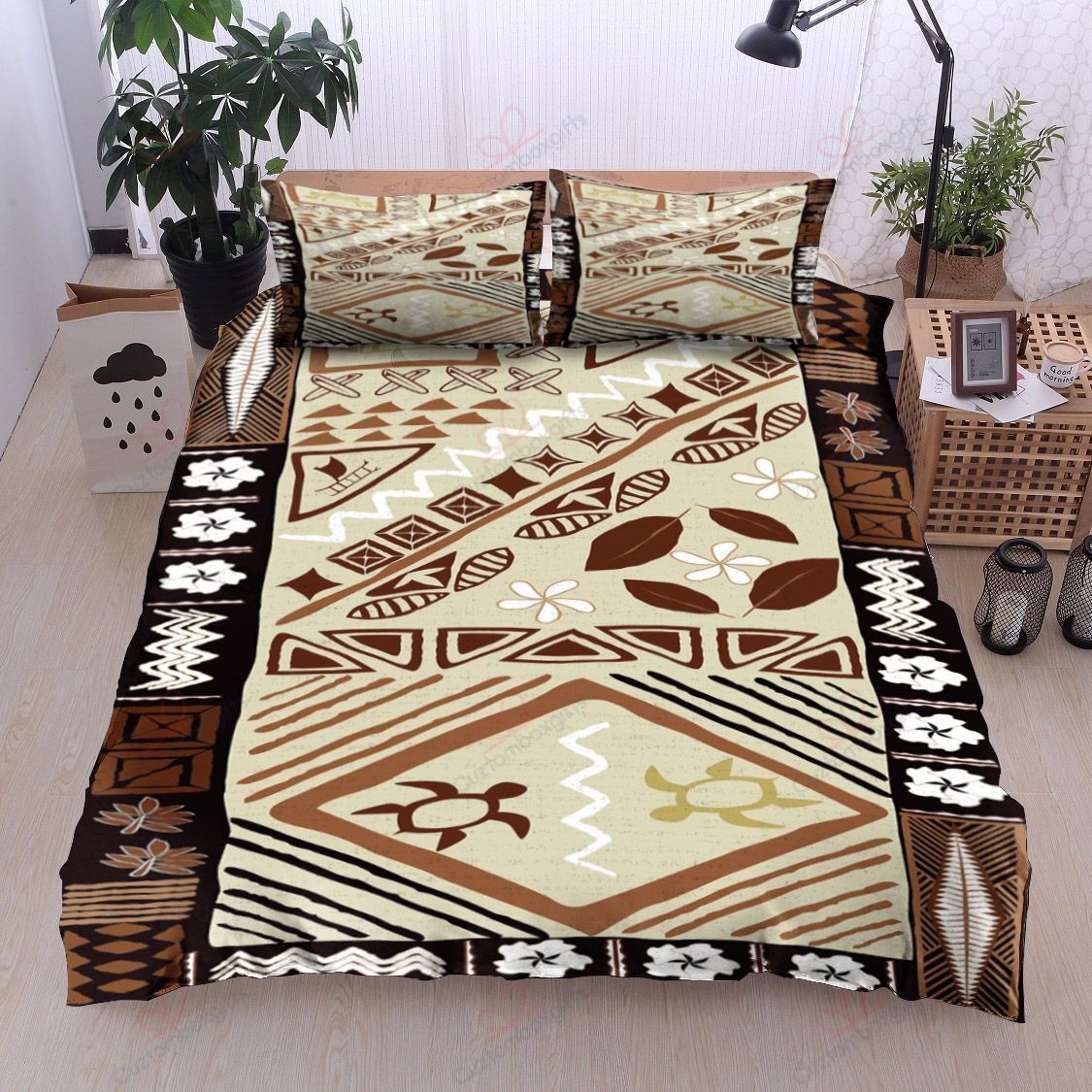 Hawaiian Beach Bedding Set