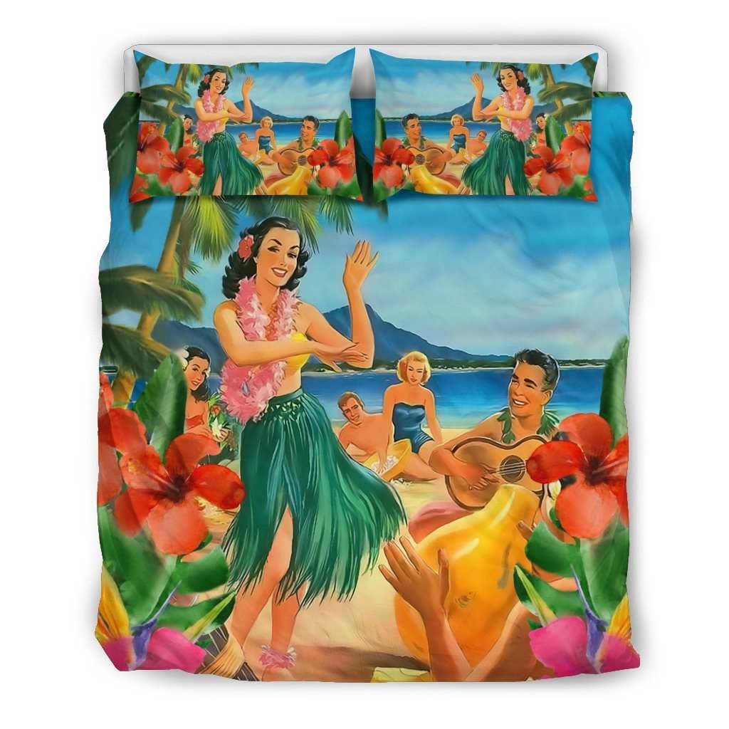 Hawaiian Bedding Set
