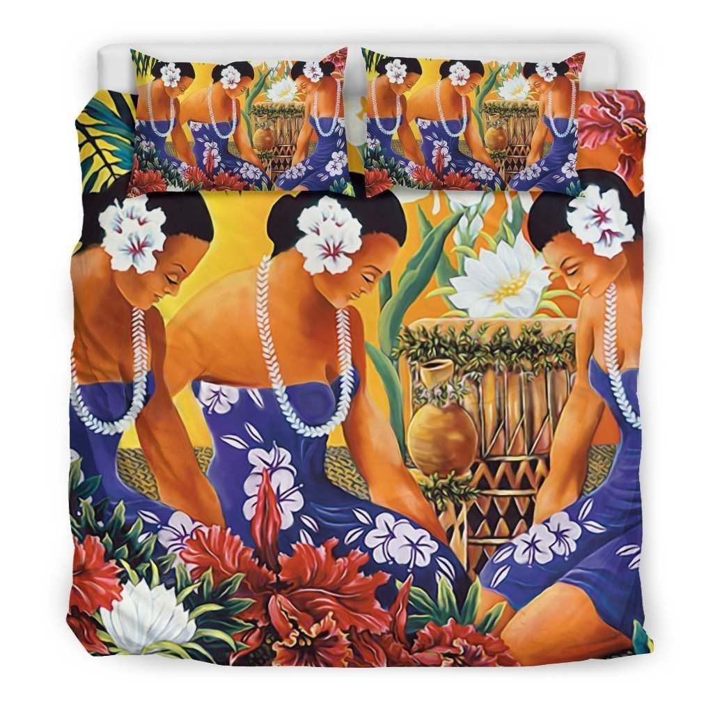 Hawaiian Bedding Set