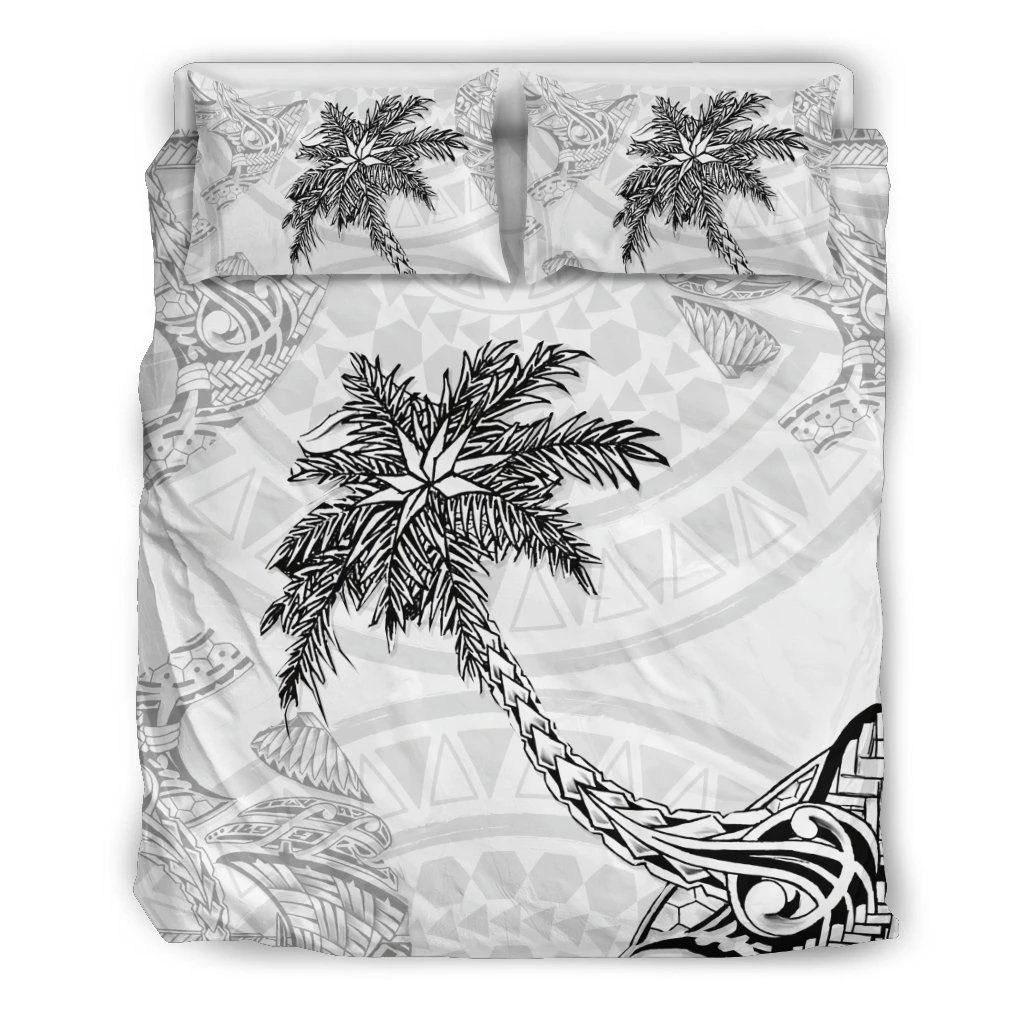 Hawaiian Coconut Tree Polynesian Bedding Set