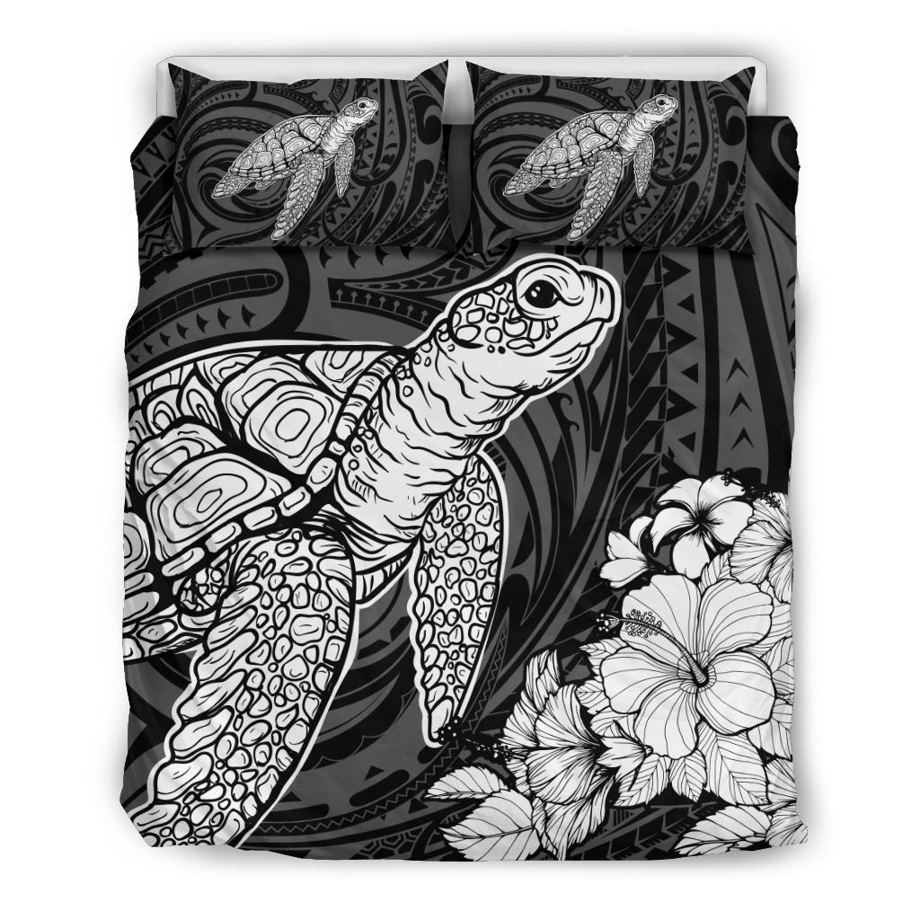 Hawaiian Hibiscus Polynesian Memory Turtle Polynesian Bedding Set