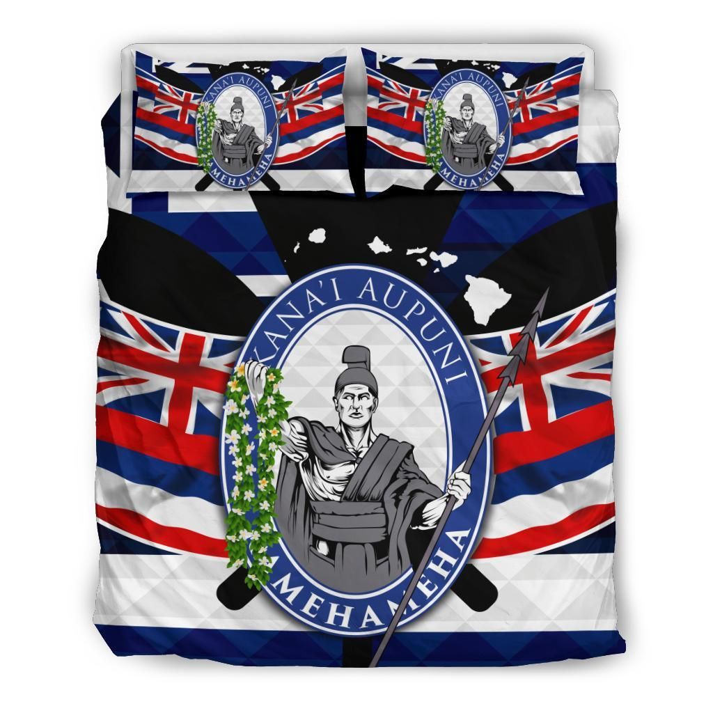 Hawaiian King Day Bedding Set