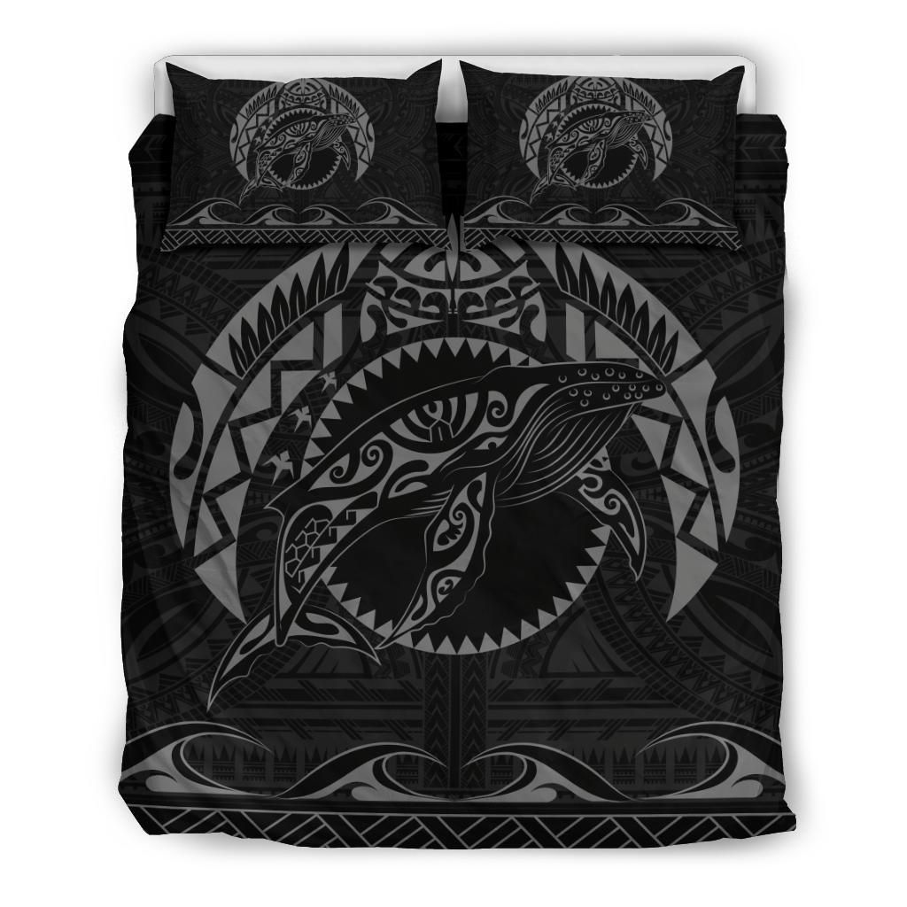 Hawaiian Polynesian Whale Bedding Set