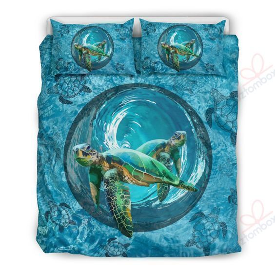 Hawaiian Sea Turtle Bedding Set