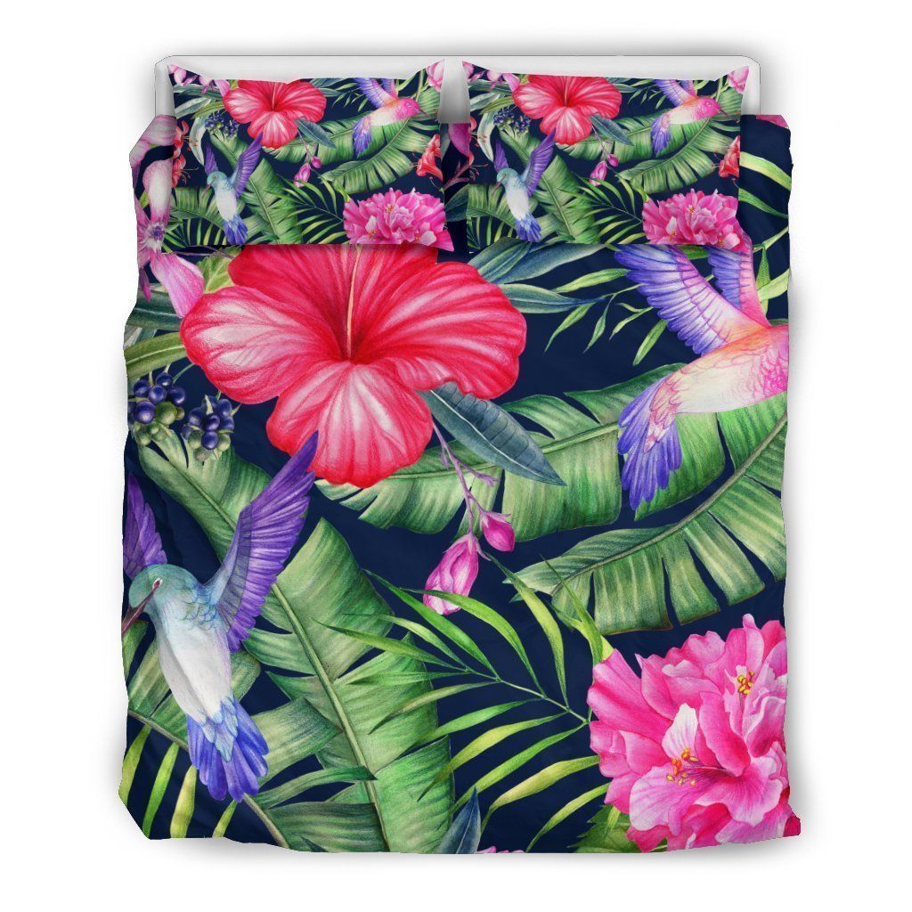 Hawaiian Tropical Birds Bedding Set