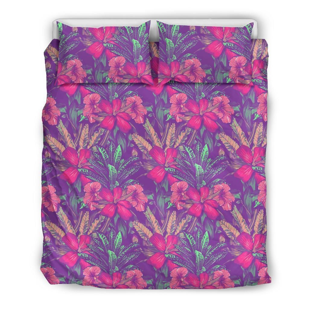 Hawaiian Tropical Hibiscus Polynesian Bedding Set